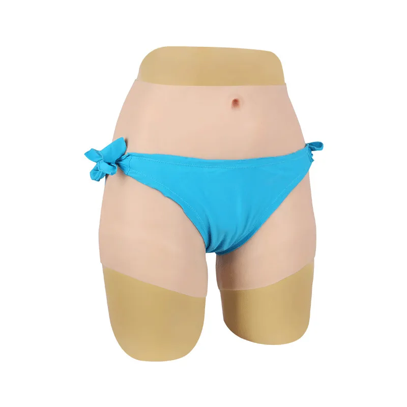 Cross-dressing Fake Female Boxer Shorts Transgender Silicone Underwear Disguised As Women Realistic Style Sealed Packaging