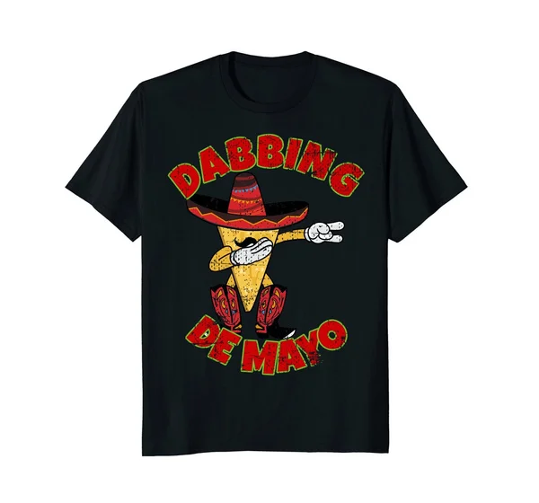 

Мужская футболка с коротким рукавом Dabbing De Mayo