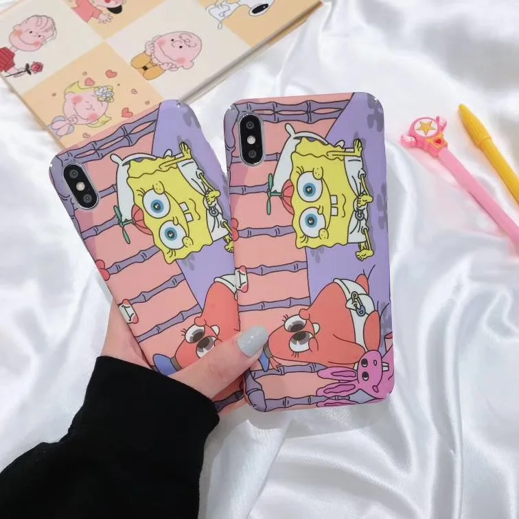 Жесткий PC чехол для телефона huawei P20 P30 mate 10 20 Pro Lite Honor 8 9 8X 9i V20 P10 Plus милый мультяшный
