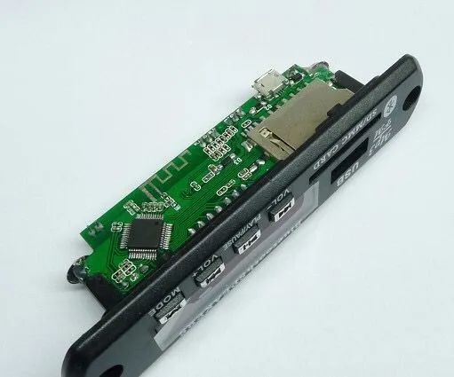 1 шт. беспроводной Bluetooth 12 в MP3 WMA декодер доска аудио модуль USB TF радио для автомобиля аксессуары Bluetooth MP3 декодирующая плата