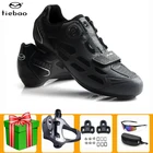 Tiebao велосипедные туфли мужские черные Sapatilha Профессиональный шоссейный велосипед обувь самозапирающийся спиннинг SPD-SL Для женщин спортивная обувь