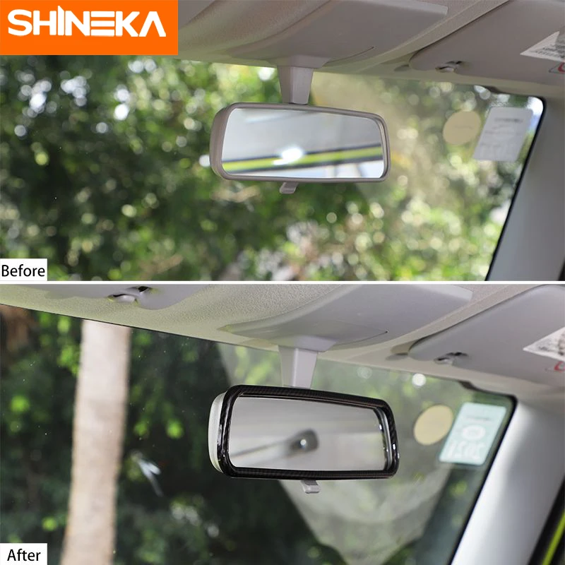 Внутренние молдинги SHINEKA для Suzuki Jimny внутренняя отделка зеркала заднего вида