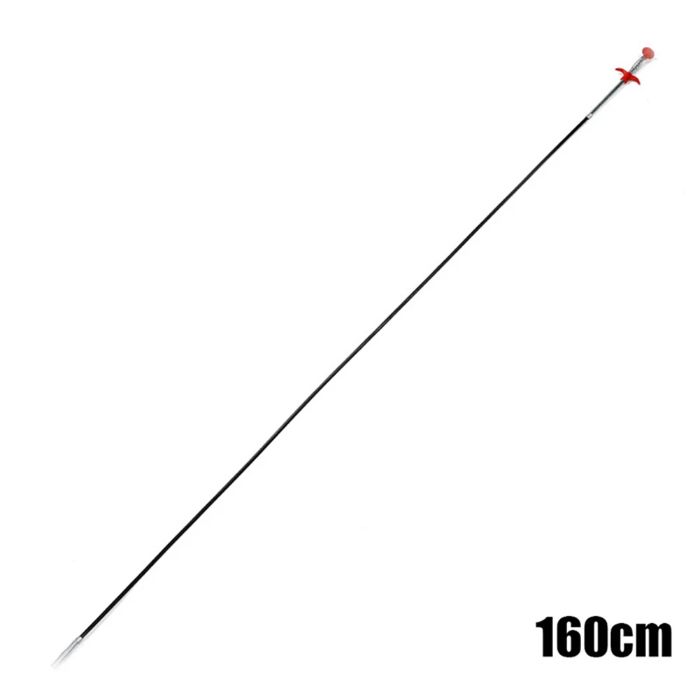 160cm black Гибкая сливная прочистить Grabber очищающее средство для мойки для ухода за волосами для дома Кухня LB88 - Цвет: 160cm black