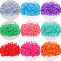 new 1 3x1 6mm delica glass beads 110 opaque colors spacer seed beads for diy jewelry making garments sewing accessories 1680pcs