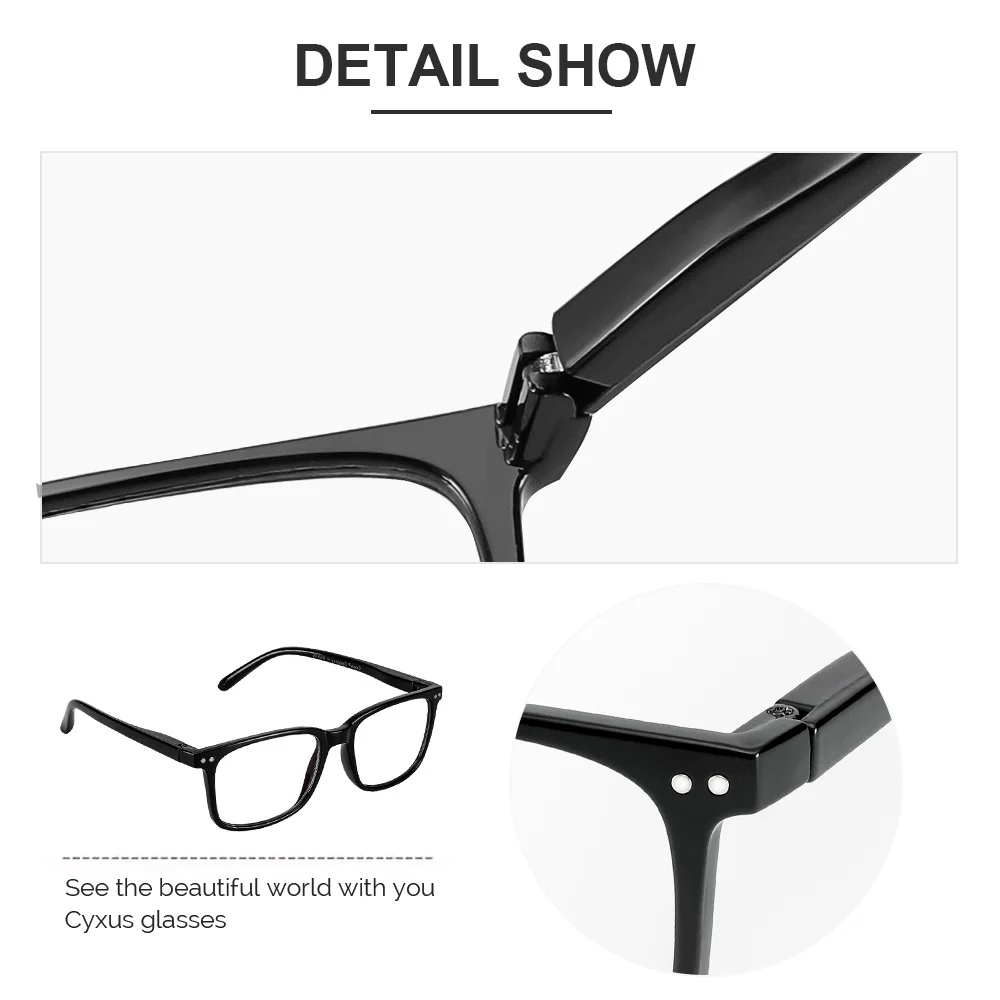 Cyxus анти синий светильник компьютерные очки для блокировки головной боли