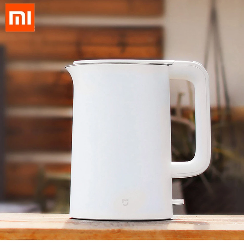 Электрический чайник Xiaomi Mijia 100% л автоматическое отключение нержавеющая сталь