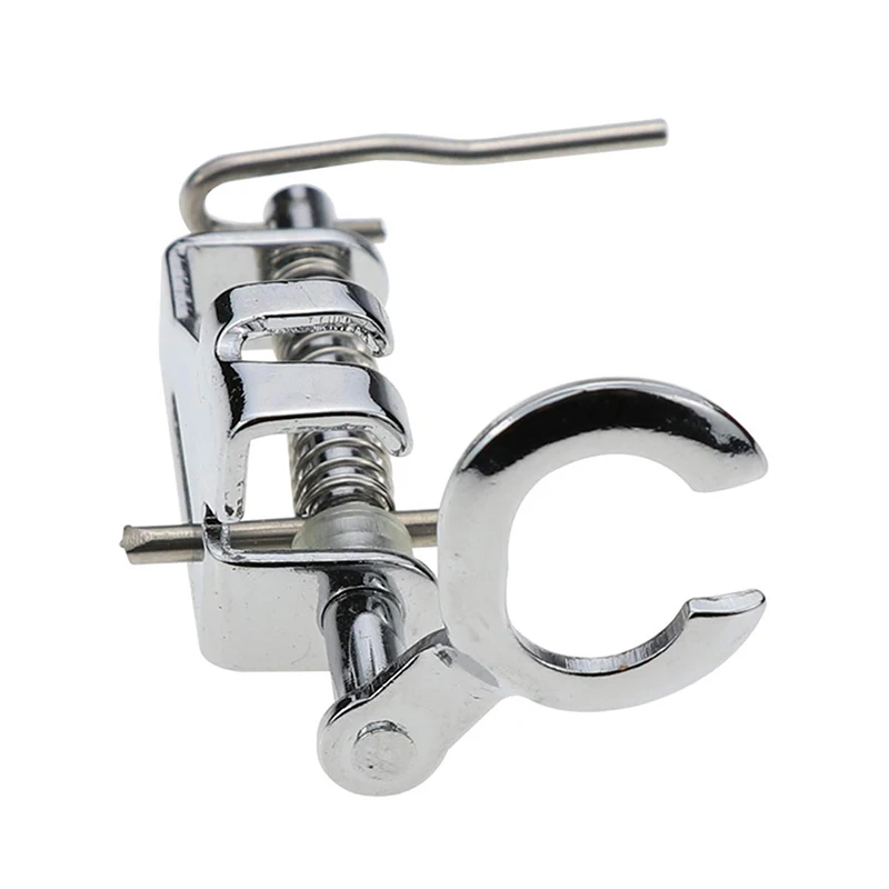 Металлическая прижимная лапка с открытым носком для вышивки домашних швейных