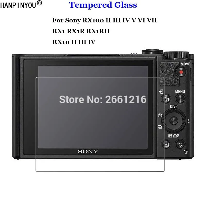 Для Sony DSC RX100 V VI VII RX10 RX1R II III IV RX1 RX1RII M2 M3 M4 M5 M6 M7 закаленное стекло 9H 2.5D