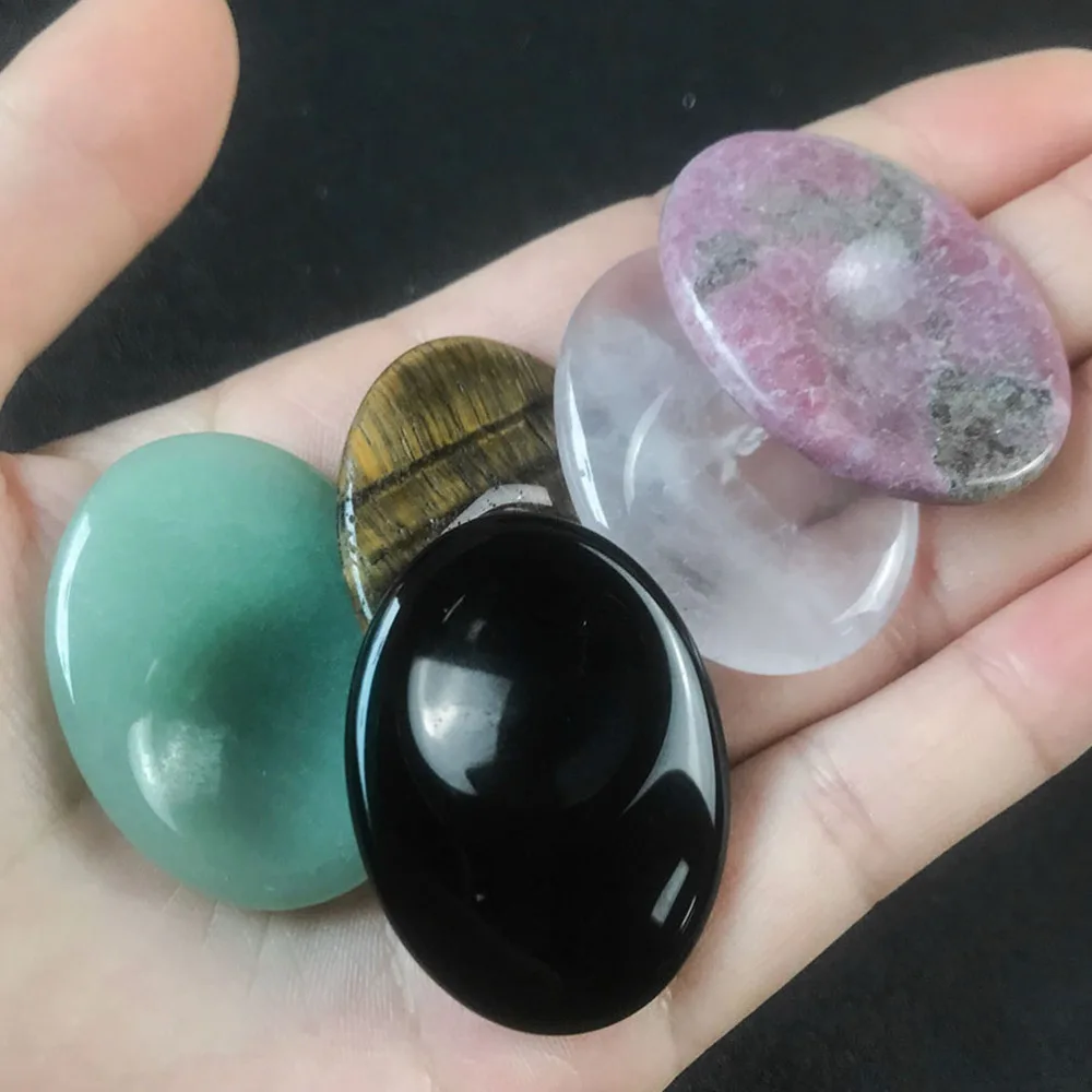 

2pcs Natural Jade Scraping Board Face Eye Pain Relief Board