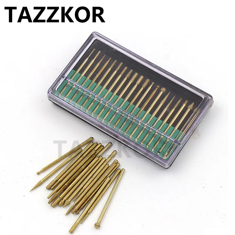 Шлифовальная головка из сплава с алмазным титановым покрытием польский стержень