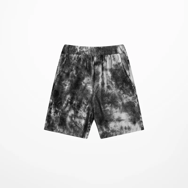 Шорты мужские в японском стиле ретро повседневная одежда акварельные спортивные