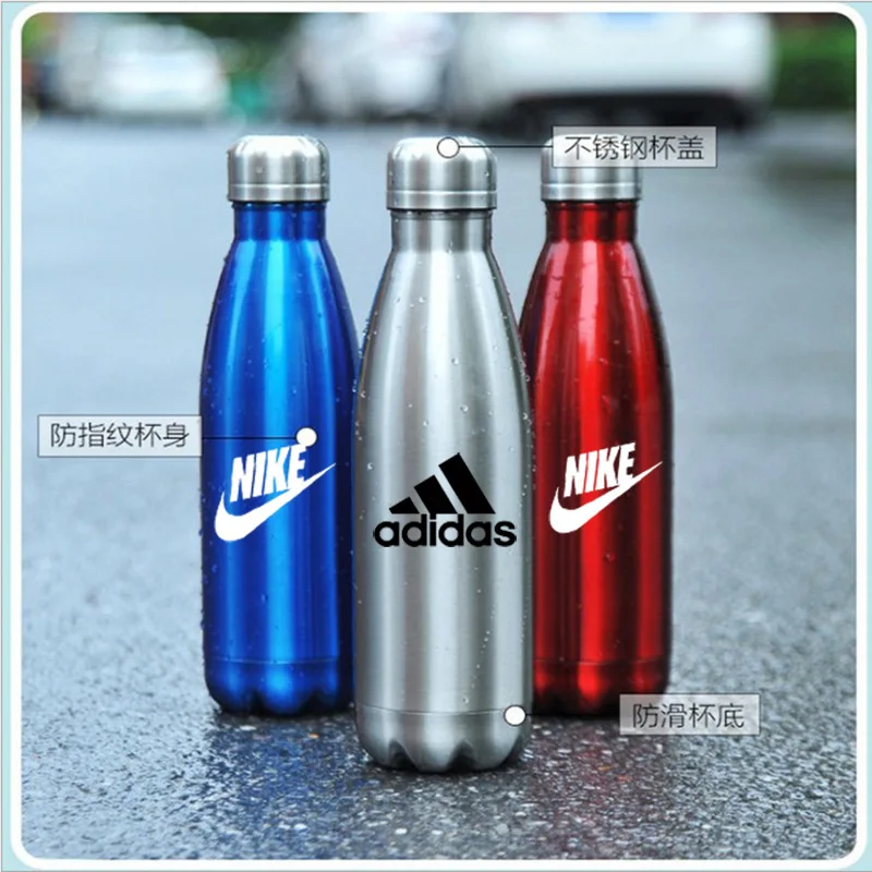 Термос Изолированная чашка 304 Студенческая бутылка из нержавеющей стали для