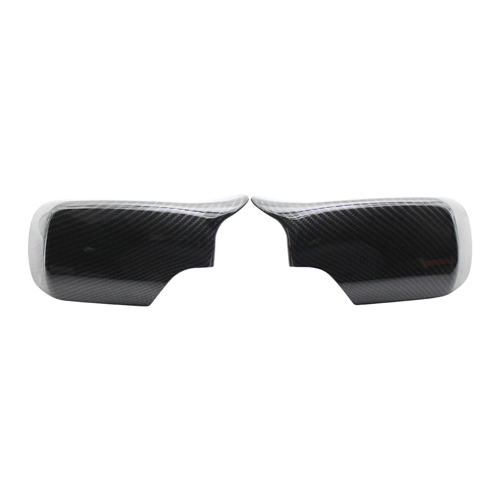 Carbon Fiber Bright Black Side Rearview Mirror Cover Caps For BMW 3 5  E39 E46 525i 528i 530i 540i 323i 330i 328i images - 6