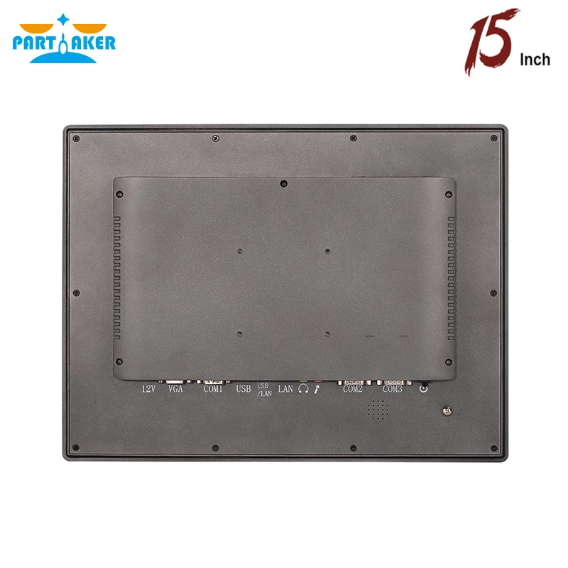 Partaker Z11 Industrial Panel PC IP65 All In One PC with 15 Inch Intel Celeron J1800 J1900 with 10-Point Capacitive Touch Screen enlarge