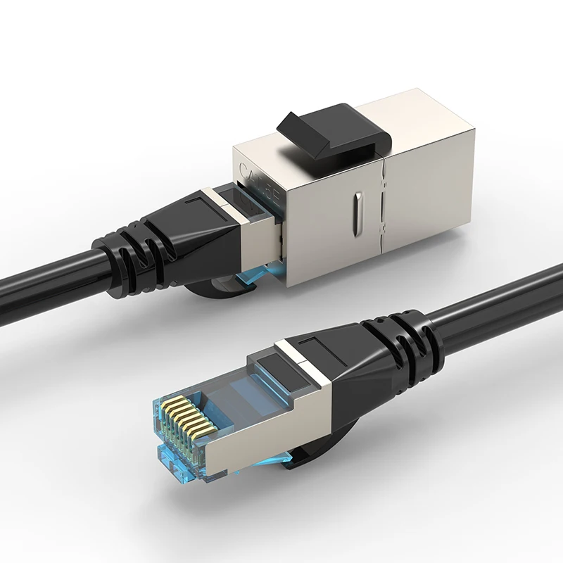 RJ45 Cat6 адаптер для трапецеидального искажения женский встроенный Соединительный