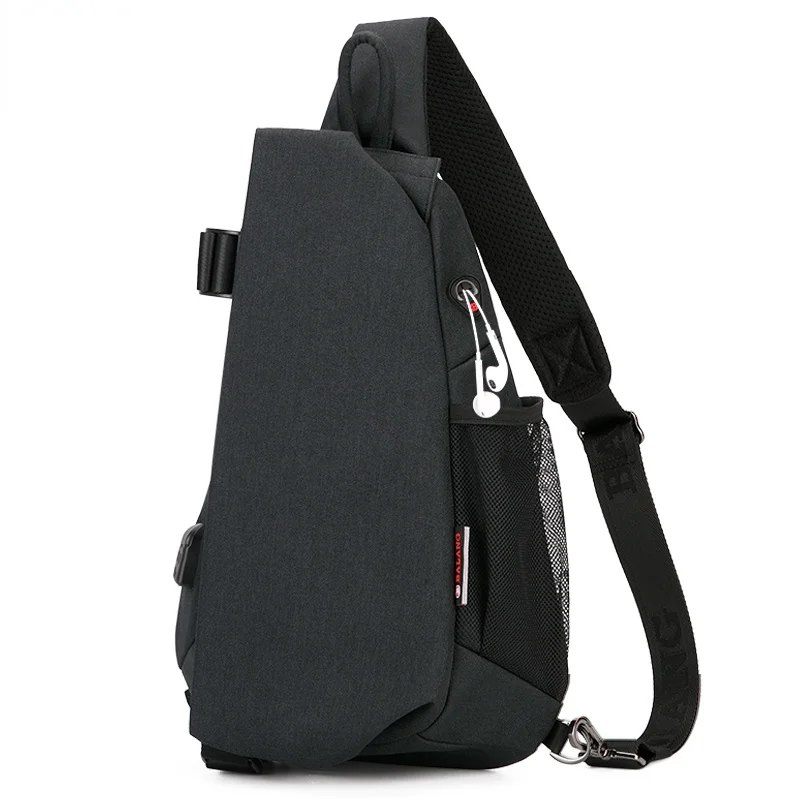 

BALANG 2021 New Fashion Messenger Bag Men Waterproof Multipurpose Chest Pack Sling Shoulder Bags for Men Casual Crossbody Bolsas