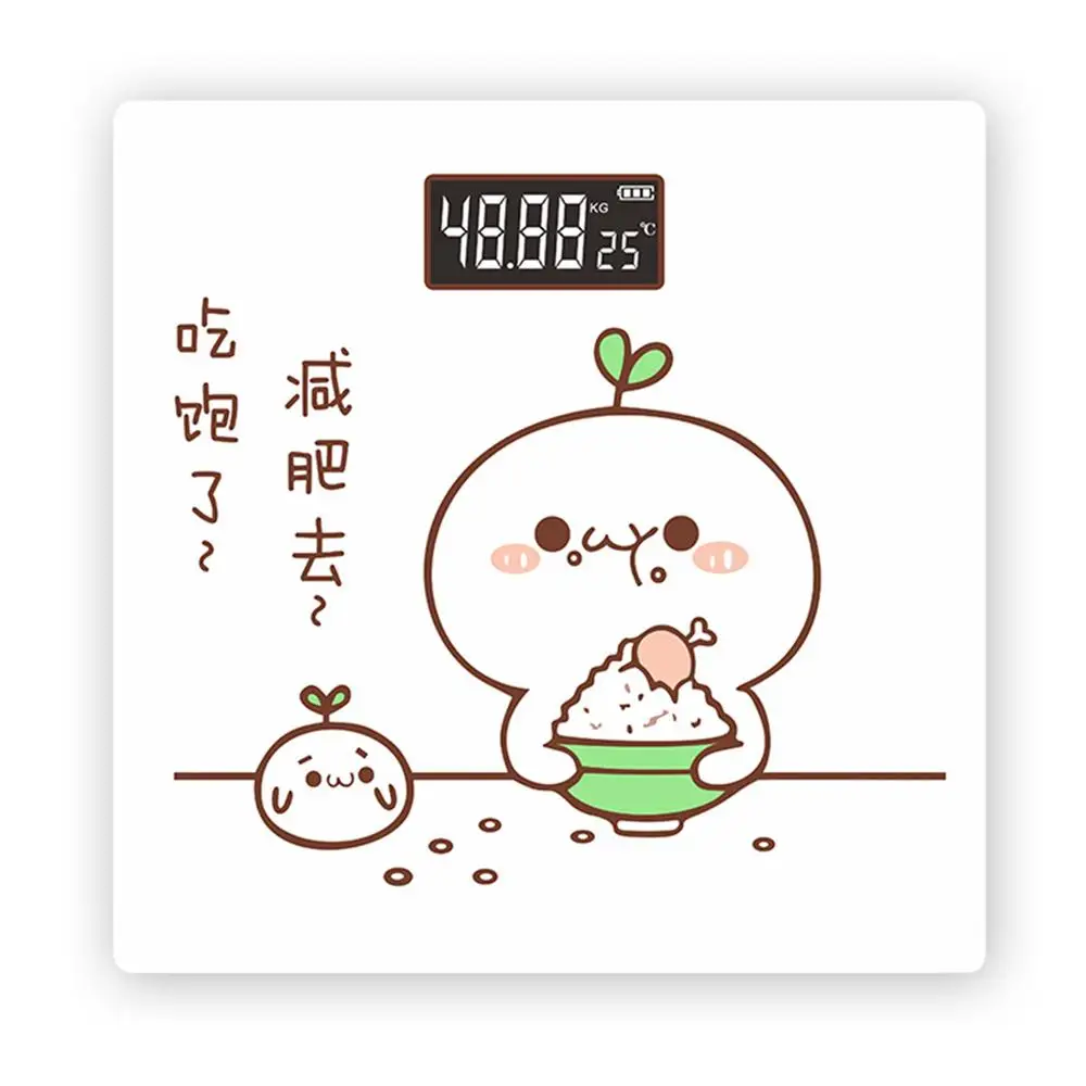 

Bathroom Scale USB Electronic Digital Weight Scale Body Fat Smart Household Weighing Balance Connect Composition Weight Scale