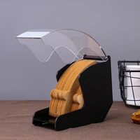 coffee filter holder with cover v60 hand drip coffee filter paper dispenser rack shelf storage stand coffee tools