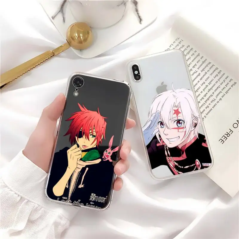 

D.Gray-man Japan anime Phone Case for iphone 11 12 13 mini pro XS MAX 8 7 6 6S Plus X 5S SE 2020 XR cover