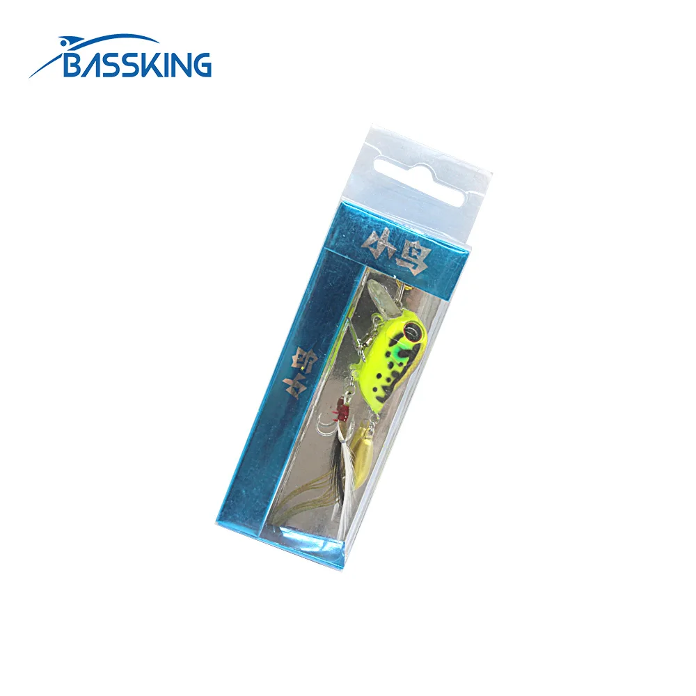 

BASSKING Floating Crankbait 54mm 4.8g Bionic Fishing Lure 6Colors Baits Iscas Artificial Para Pesca Leurre Peche Fishing Wobbler