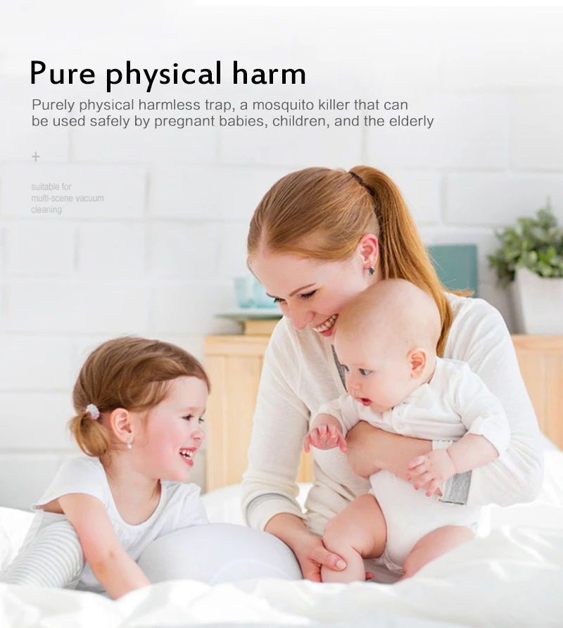 

Led Mosquito Killer Lamp PHotocatalyst Mosquito Killer Repellents Zapper UV Night Light USB For Babies And Infants Pest Control