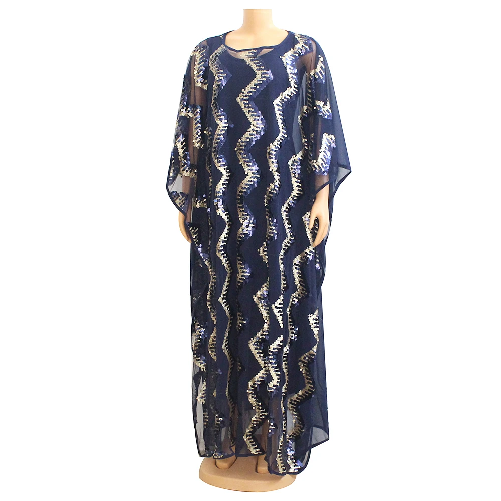 Новое поступление 2020 женское платье в африканском стиле с рукавом летучая мышь