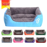 s 3xl large pet cat dog bed 8colors warm cozy dog house soft fleece nest dog baskets mat autumn winter waterproof kennel