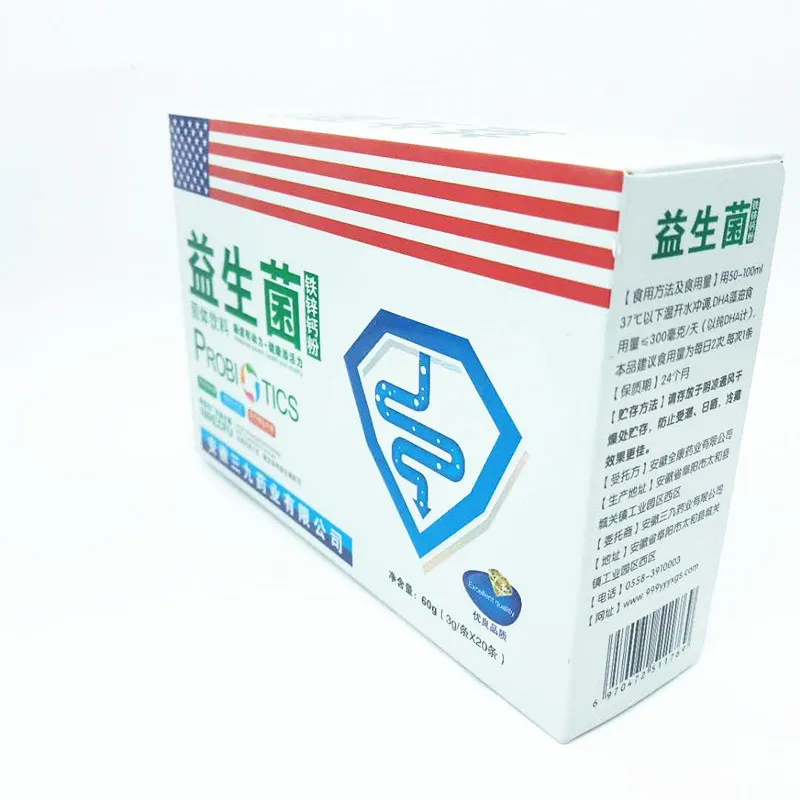 Фармацевтический порошок из железа цинка кальция пробиотики 20 дюймов для