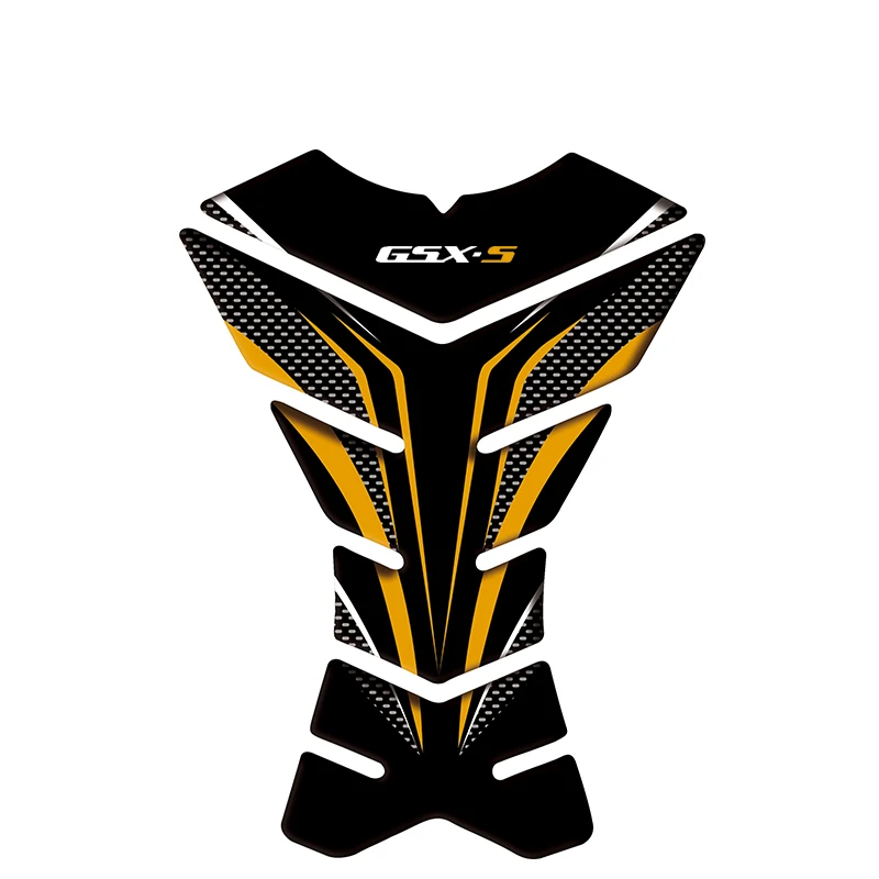 Мотоциклетная 3D наклейка на топливный бак защитные наклейки для SUZUKI GSX-S Fishbone Decal