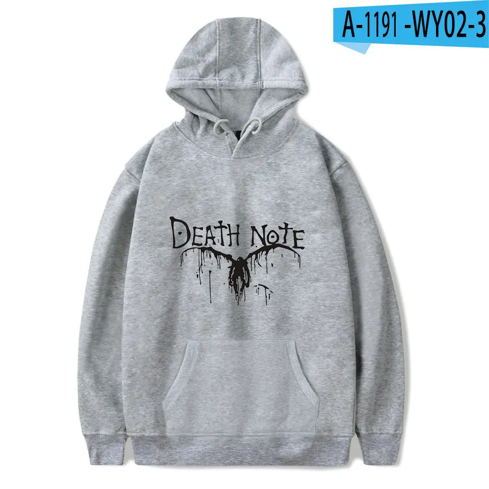 

Толстовка детская однотонная с надписью «Death Note»