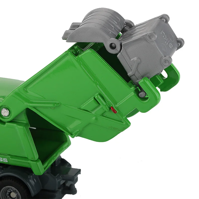 Siku 1: 87 Автопогрузчик из сплава игрушка Мусоровоз грузовик фургон транспортный автомобиль отвод самосвал инженерные автомобили игрушки для детской коллекции