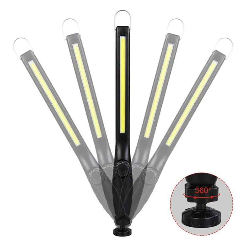 

Portable Flexible COB LED Work Light UV Sterilization Lamp Emergency Flashlight