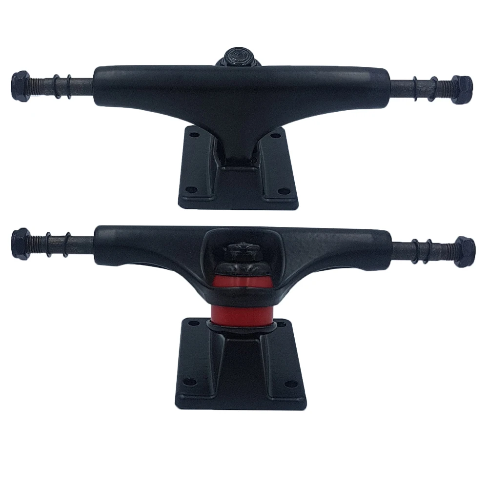 Top quality warranty black skateboard trucks 5inch 5.25inch 5.5inch skate truck gravity casting technology professional | Спорт и