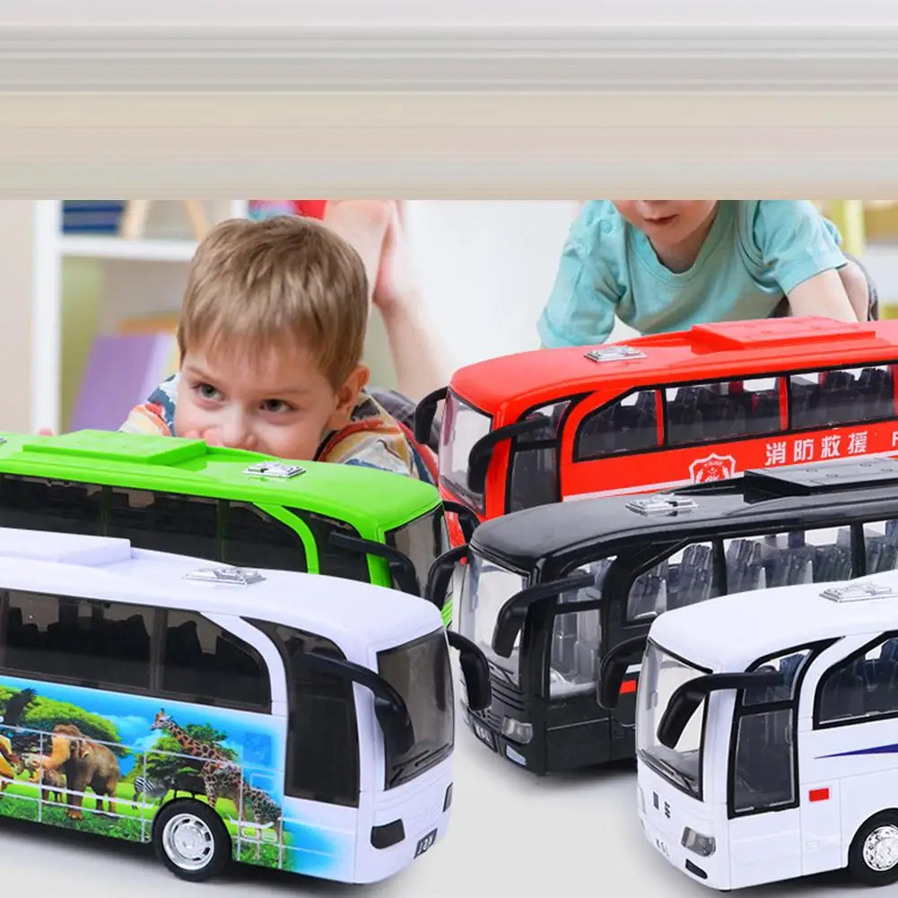 RCtown Children Simulation School Bus Model Kindergarten Big with Lights Music Inertial Car bus car toys for Kids gift | Игрушки и хобби