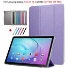 Чехол для Samsung Galaxy Tab A7 2020 SM-T500T505 T500 T505 T507 10,4 легкий тонкий чехол с откидной крышкой держателем для Tab A7 чехол