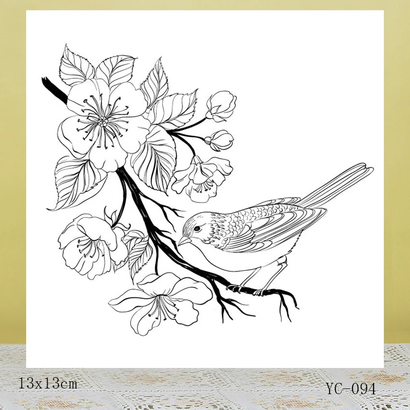 Прозрачные штампы AZSG с одиноким ландшафтом для самостоятельного