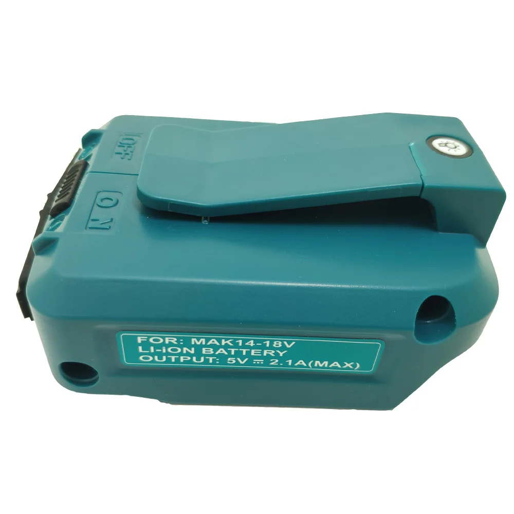 Зарядное устройство с двумя USB-портами ADP05 для Makita беспроводная батарея LXT 14 4 в 18