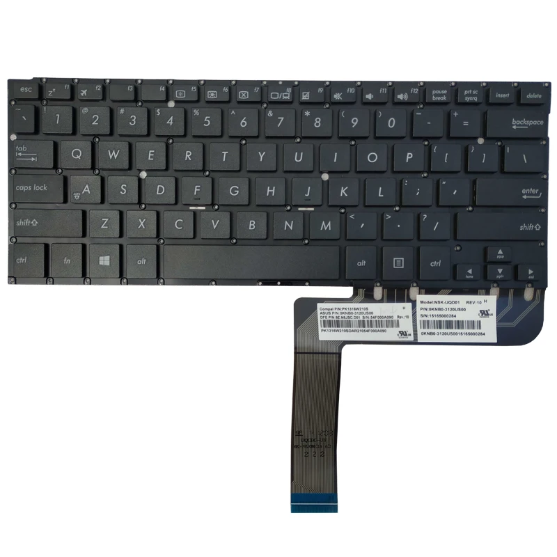 Новинка США для ASUS TP300 TP300L TP300LD Q302 Q302LA Q304 TP300LA TP300LG TP300UA черная клавиатура ноутбука с