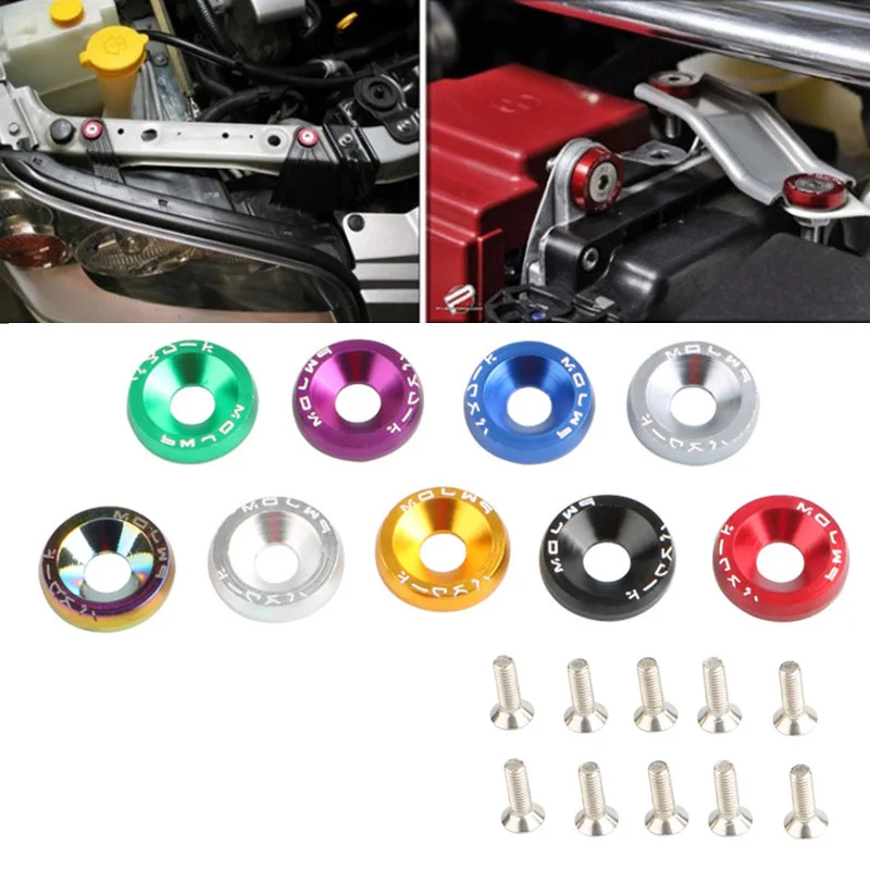 Крепежные болты для переднего и заднего бампера автомобиля быстросъемные