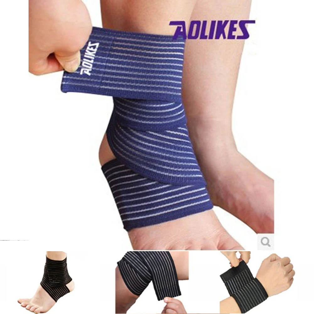 Эластичная Повязка Aolikes Компрессионный Ремень наколенник протектор для лодыжки