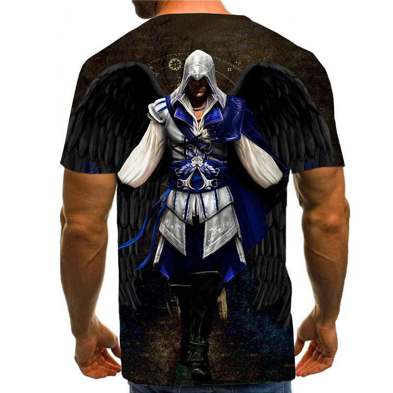Call of duty Game 3D T-shirt streetwear for men and women popular short sleeves hrarjuku Game character casual tops t-shirts men