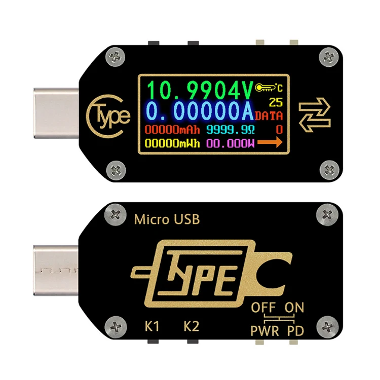 TC66 Быстрая зарядка PD протокол обнаружения обманщик тип-c напряжение и ток USB