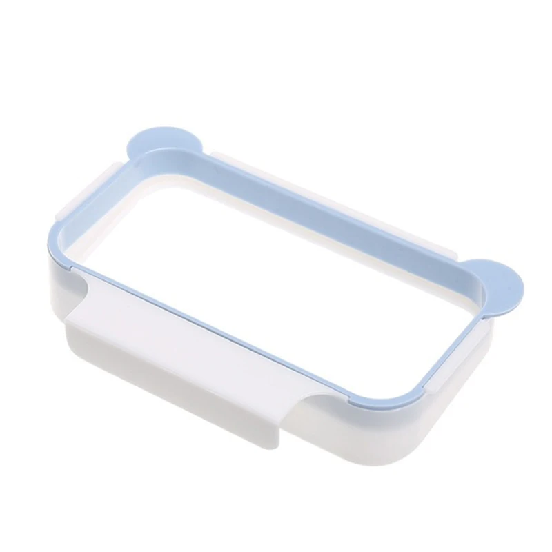 Синий 1 шт. Кухонные гаджеты, дверца шкафа, мусорная полка для пакета, кухонные инструменты, подвесной стеллаж для хранения мусора, кухонные аксессуары, товары - Цвет: Синий