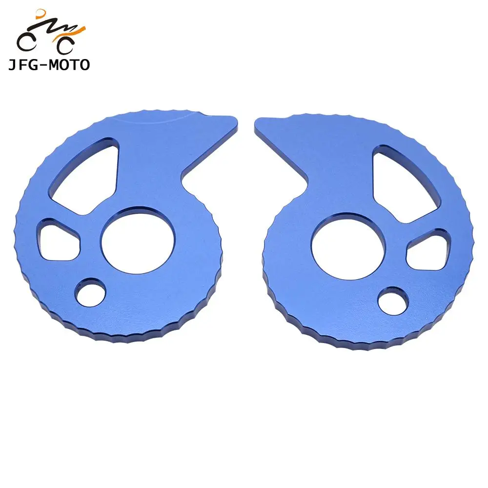 Алюминиевый Регулятор цепи для мотоцикла CNC 2 шт. YAMAHA TTR250 DT200R WR200R WR250 WR250Z WR500Z TTR DT WR