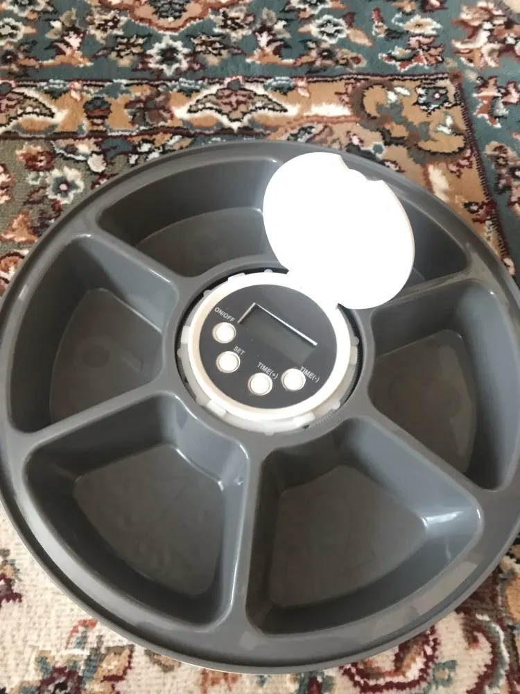 Автоматическая кормушка для домашних животных, дозатор для собак, кошек и маленьких животных-Особенности распределительной сигнализации, запрограммирован тайм само 6 Mea
