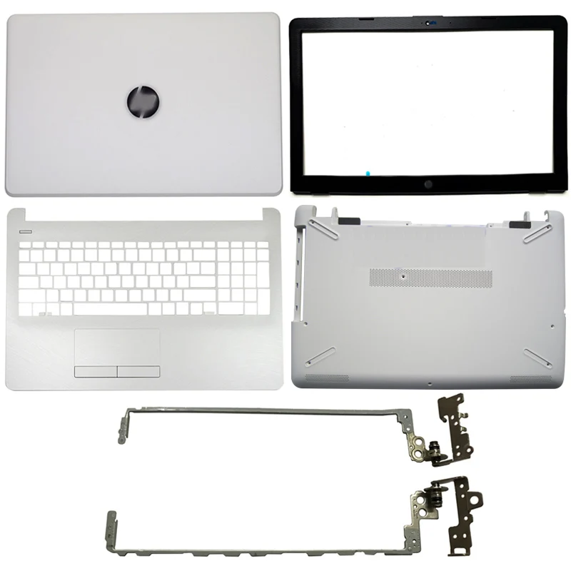 

White New For HP 15-BS 15T-BS 15-BW 250 G6 255 G6 Laptop LCD Back Cover/Front bezel/LCD Hinges/Palmrest/Bottom Case 924900-001