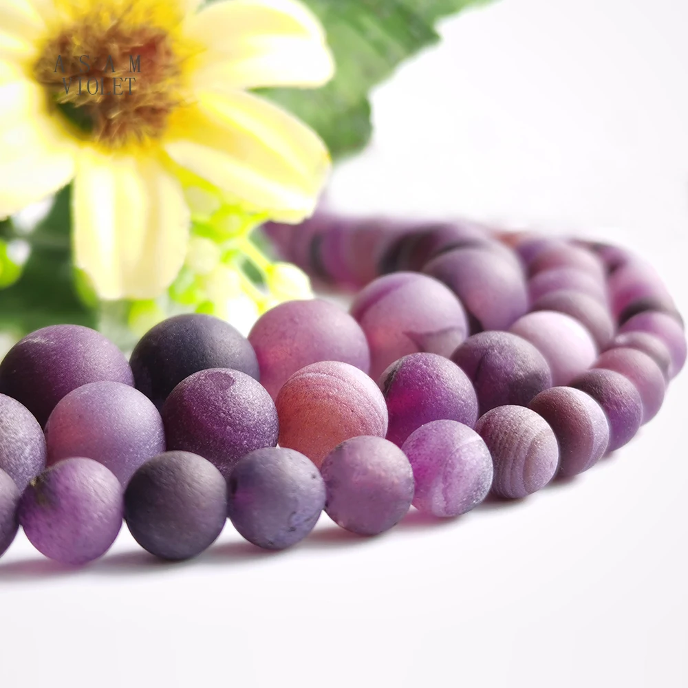 

Natural Stone Beads Strand for Man Wonem Jewelry Making Beads DIY Bracelet Necklace Loose Beads 6/8/10mm Pick Size