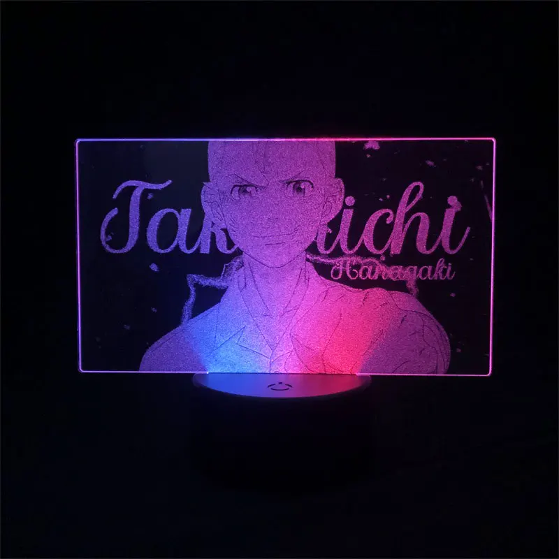 

Сенсорный двухтональный светильник Токио, Токийский светильник с сенсорным датчиком, двухтональный Led светильник для комнаты, 3D лампа для м...