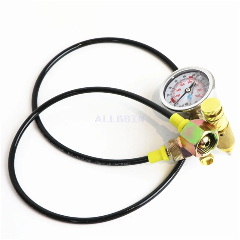 Excavator breaker pressure test meter Nitrogen hook machine gun filling nitrogen device broken hammer fittings | Автомобили и