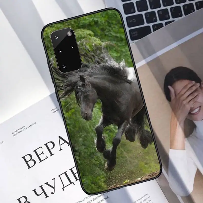 

horse Phone Case For Samsung A40 A31 A50 A51 A71 A20E A20S S8 S9 S10 S20 Plus note 20 ultra